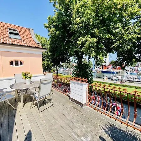 Stromkieker, Am Alten Strom Apartmán Rostock